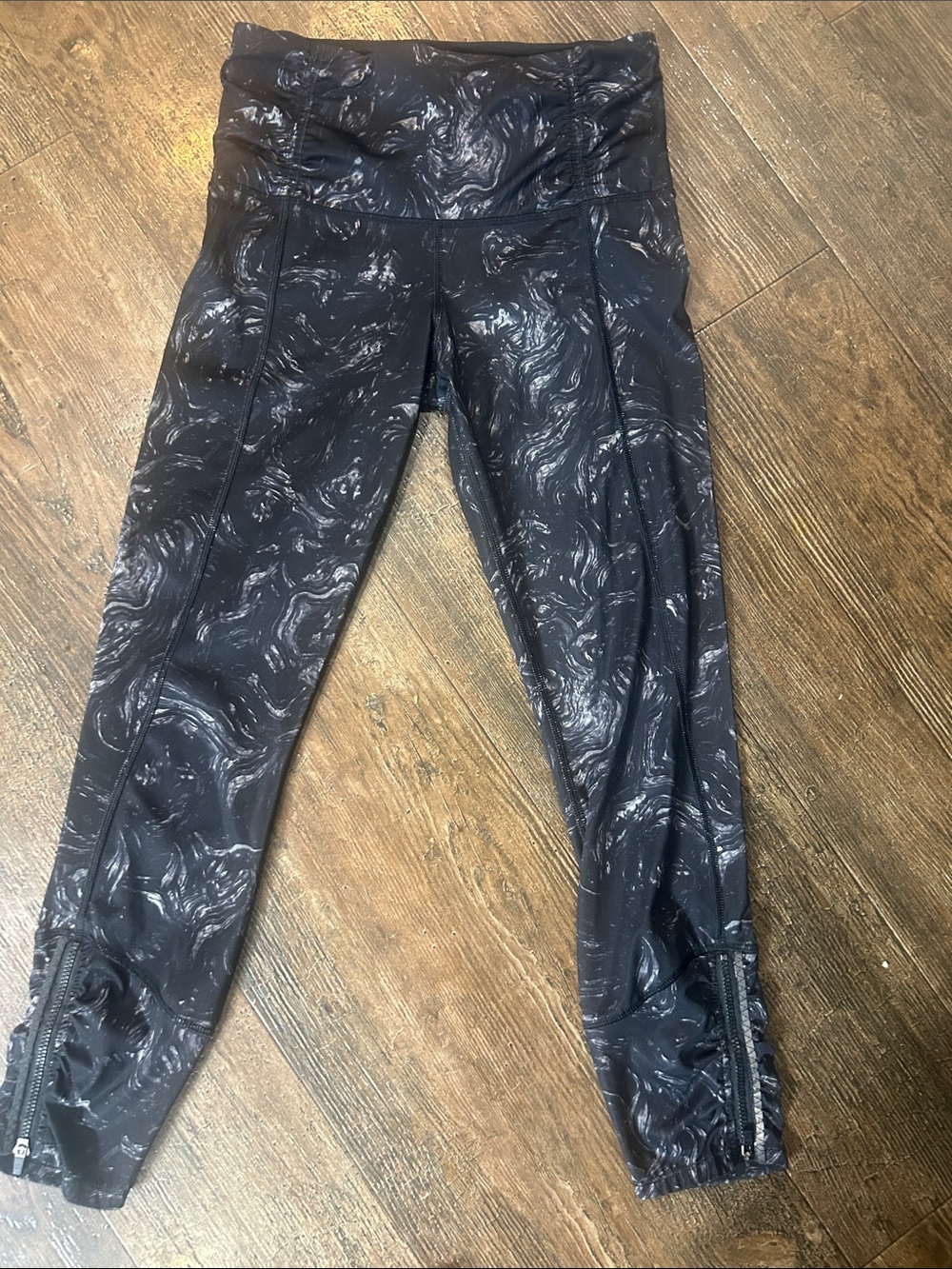 Lululemon High-Waist Marble Print Legging